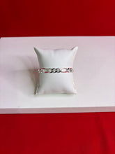 Men’s Pure Silver Figaro Bracelet (MB72)