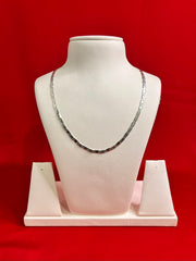 Nawabi Sleek-Diamond-Cut Flat Chain 20” Sc28