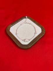 Fancy Pure Silver Bracelet