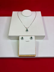 Pure Silver Pendant Set (WN161)