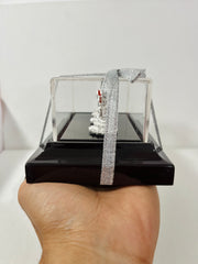 Pure Silver Laxmi,Ganesh,Srswati idol (SS32)