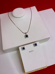 Pure Silver Pendant Set (WN143)