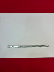 Men Silver Icedout Bracelet (MB134)