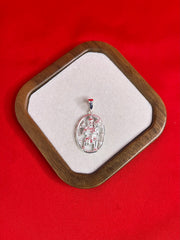 Pure Silver Hanuman Pendant