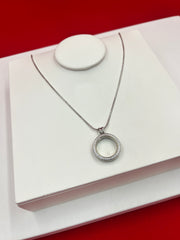 Pandora Floating Locket Pendant Necklace