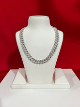 Iced-out Pure Silver Chain 20.5”