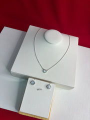 Pure Silver Pendant Set (WN252)