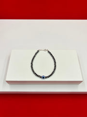 Evil Eye Black Beads Bracelet (Najariye)