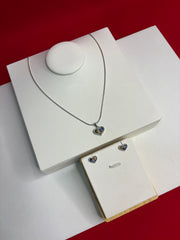 Pure Silver Pendant Set (WN194)