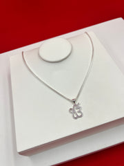 Ek Omkar Silver pendant