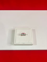 Pure Silver Plain Band Size 11