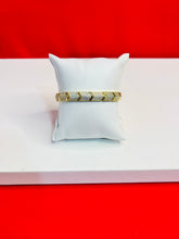 Men Silver Icedout Bracelet (7.5 inch) (IB16)