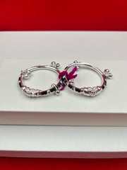 Pure Silver Baby Kangan 1.5 size