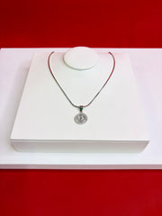 Pure Silver Khanda Sahib Pendant (WN128)