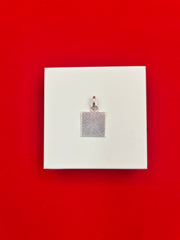 Pure Silver Square piece Locket-chandi da tukda/Patra