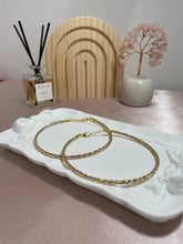 Gold,Silver & Rose gold twirl Anklets