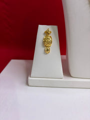 Pure Silver Gold Plated Necklace Set (GPS 3)