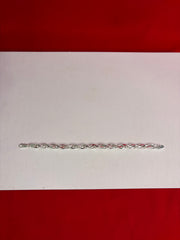 Men Pure Silver Bracelet (MB93)