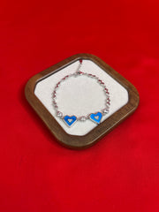 Fancy Pure Italian Silver Bracelet