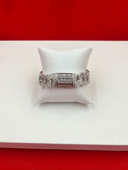 Men iced-out baguette bracelet