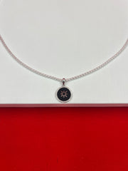 Starburst Silver Pendant