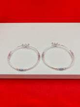 Bangle Style Anklets (pure silver)