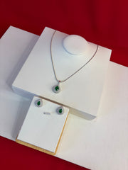 Pure Silver Pendant Set (WN207)