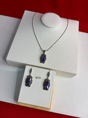 Pure Silver Pendant Set (WN240)