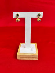 Pure Silver Jhumki With 24k Gold Plating(WJ15)