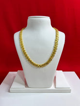 Pure Silver 24K Gold Plated Chain 20”