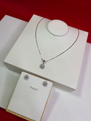 Pure Silver Pendant Set (WN160)