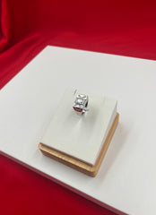 Men Silver Ring Size 9