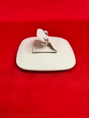 Pure Silver Hoops Earrings (HE75)