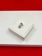 Versace Silver Band size 10