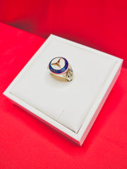 Men Silver Ring size 10