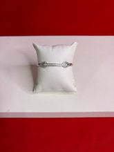 Women’s Pure Silver Bangle Bracelet (SB104)
