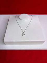 Pure Silver Pendant Necklace (WN168)