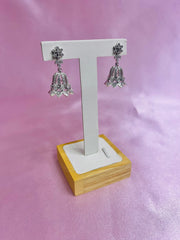 Pure Silver Jhumki Earrings (WJ5)