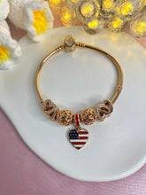 Authentic Rose-gold Pandora Bracelet