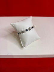 Fancy Pure Silver Bracelet (WB80)