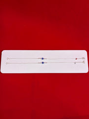 Pure Silver Adjustable Anklets (WA145)