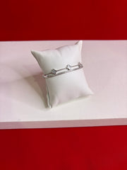 Women’s Pure Silver Bangle Bracelet (SB115)