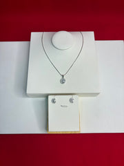 Pure Silver Pendant Set (WN196)
