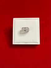 Men Silver Ring (Size 9.5) MR112