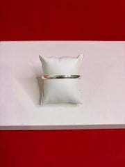 Pure Silver Men Plain kada 2.6 (Jointless) MK81