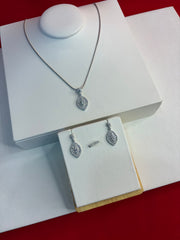 Pure Silver Pendant Set (WN223)