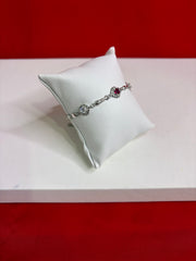 Fancy Pure Silver Bracelet (WB74)