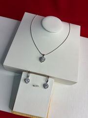 Pure Silver Pendant Set (WN231)