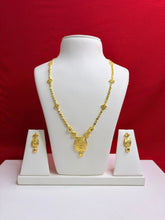 Pure Silver Gold Plated Necklace Set (GPS 3)
