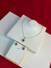 Pure Silver Pendant Set (WN212)